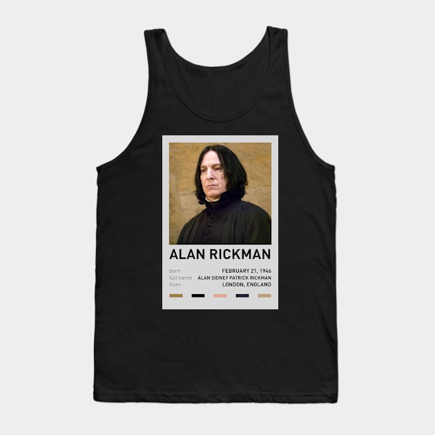 Alan Rickman (R.I.P) Tank Top by sinluz